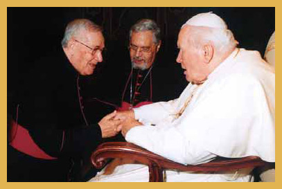 Setkání Služebníků utrpení a Jana Pavla II.